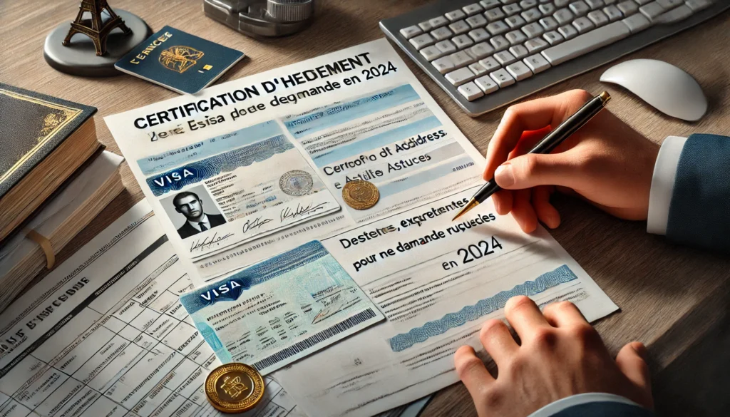 Certification d'Hébergement pour Visa : Démarches, Exigences et Astuces pour une Demande Réussie en 2024
