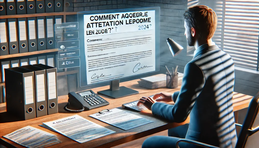 Comment Obtenir une Attestation Employeur Logement en 2024 ?