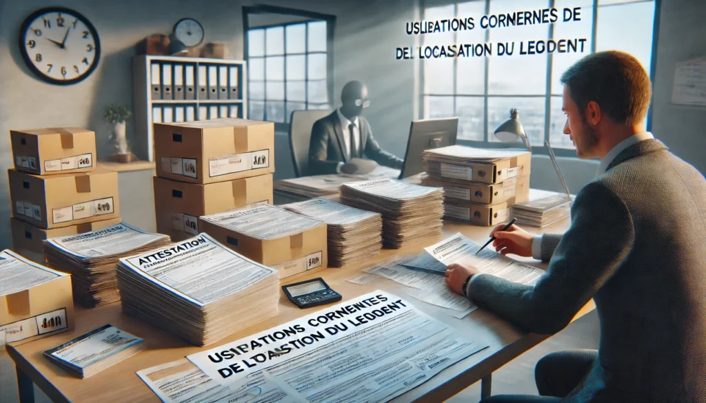 Utilisations Courantes de l'Attestation de Localisation du Logement