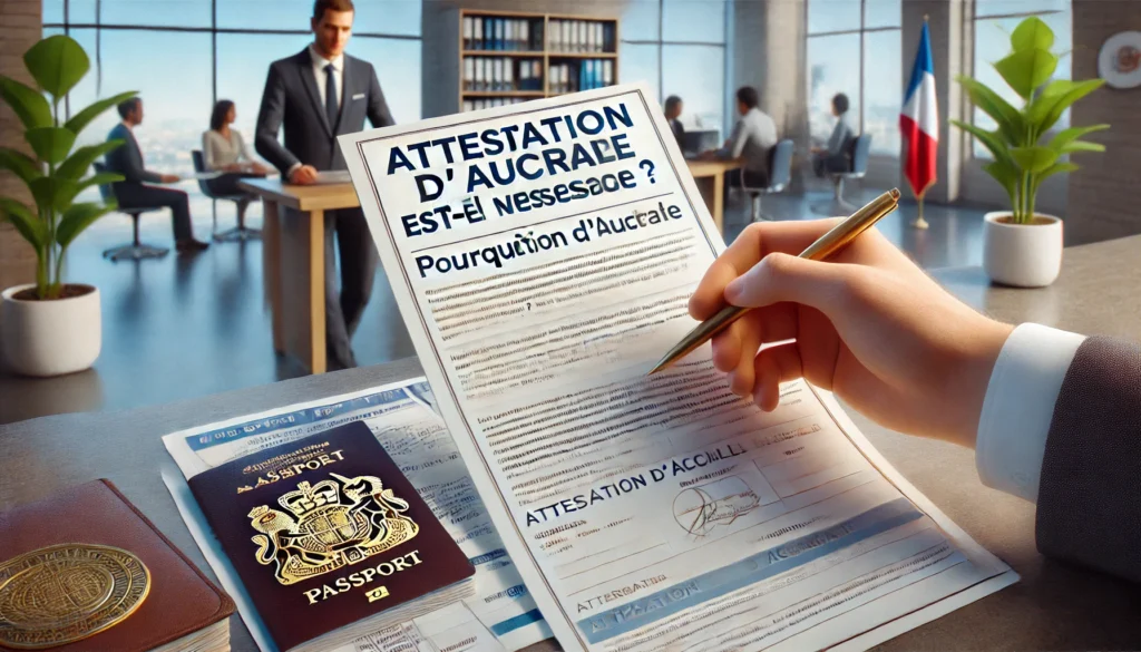 Pourquoi l'Attestation d'Accueil Est-elle Nécessaire ?