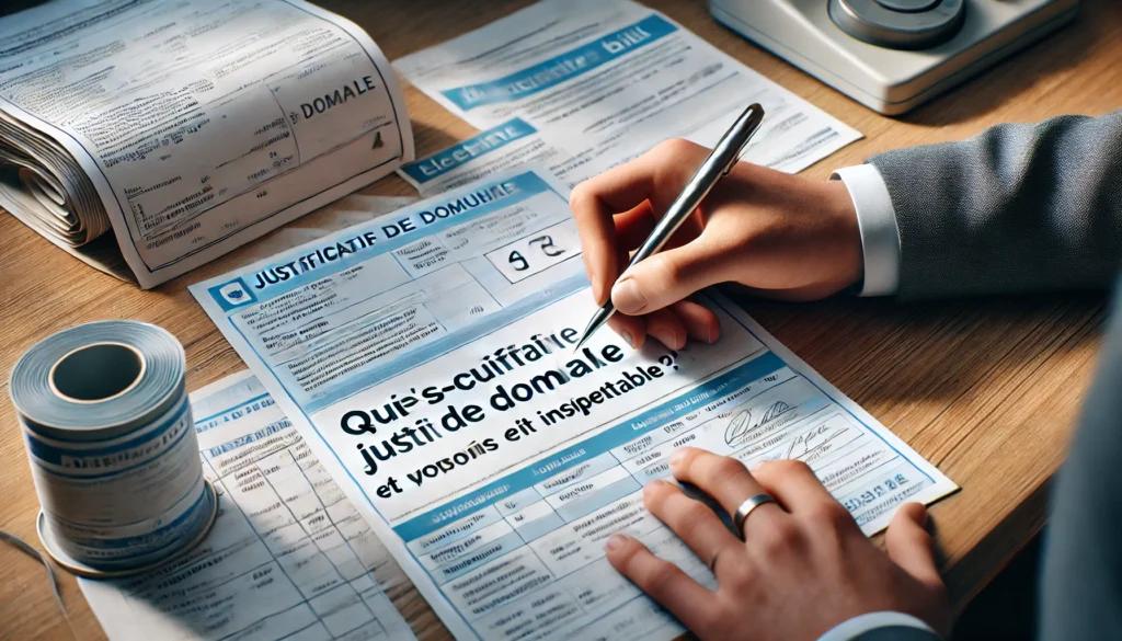 Utilisations Courantes du Justificatif de Domicile