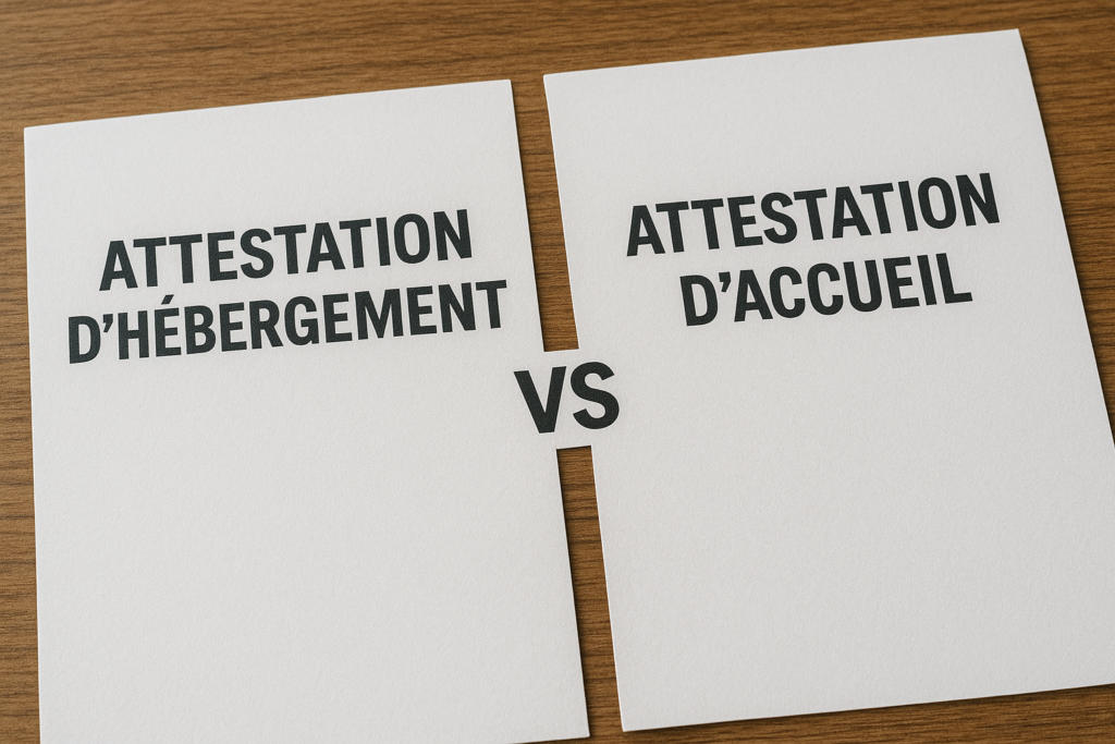Ne Confondez Pas : Attestation d’Hébergement vs Attestation d’Accueil (et Quand Utiliser Chacune)